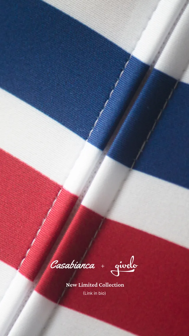 Casabianca x givelo limited collection - product photography