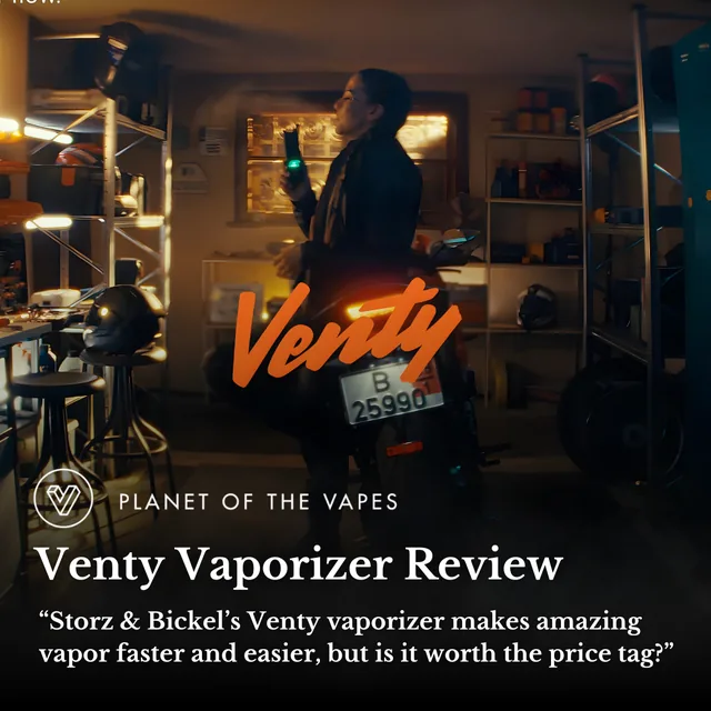 Venty vaporizer review editorial post