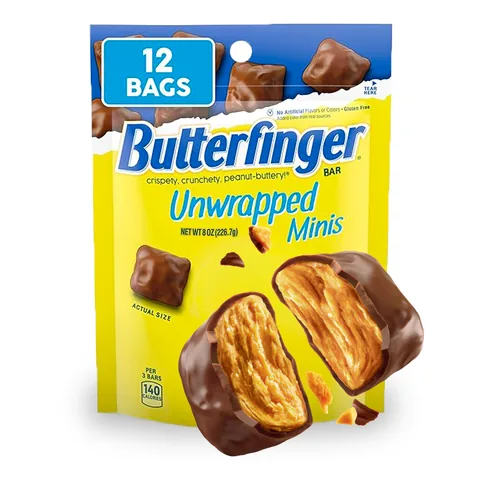 PDP hero variant B: Butterfinger Unwrapped Minis
