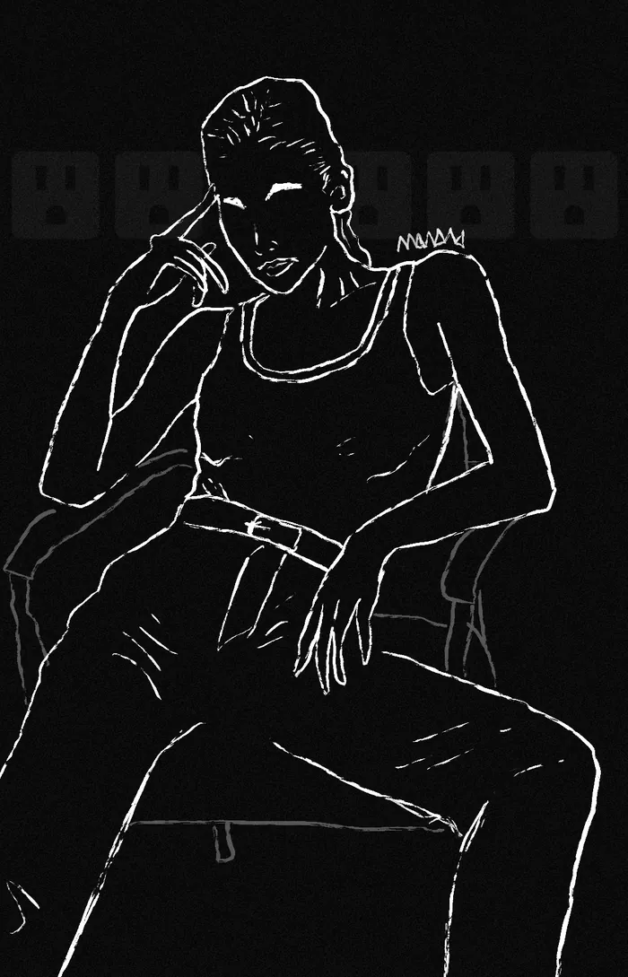 Figure - single-line drawing