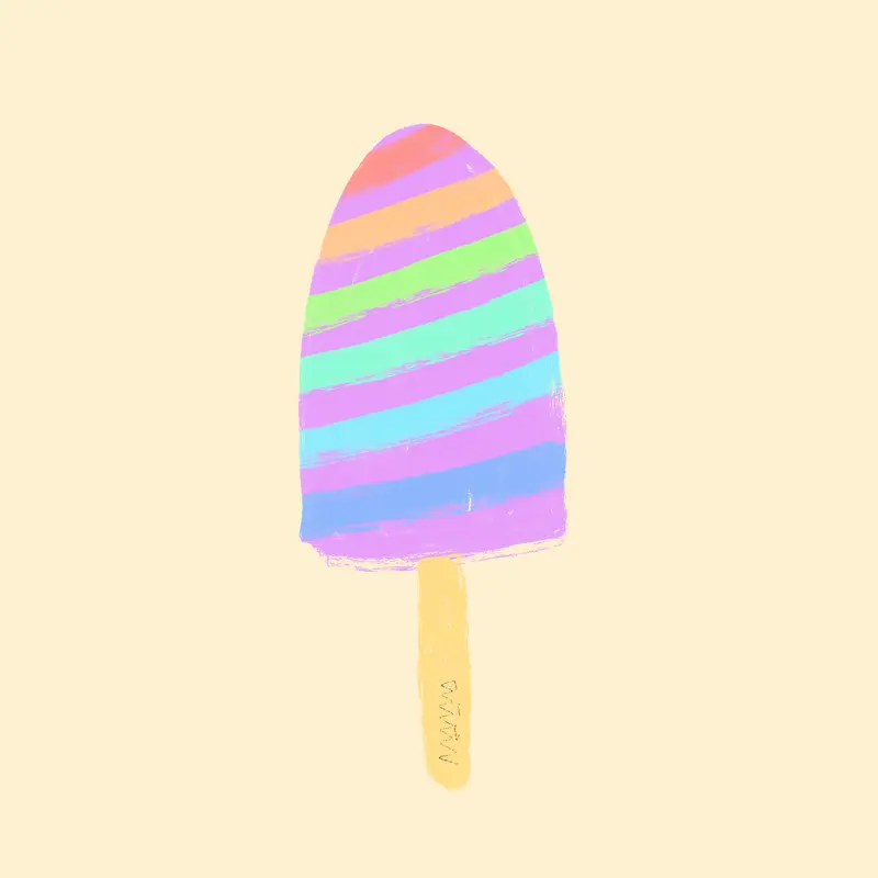 Popsicle - animated illustration